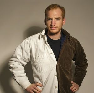 Mens mid weight button up jacket.